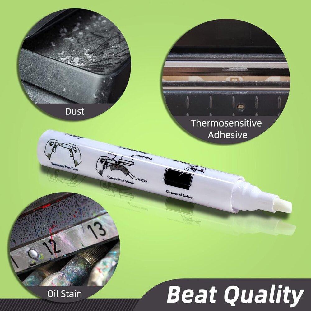 Thermal Printer Printhead Cleaning Pen for Thermal Receipt Shipping Label POS Ca - Picture 4 of 5